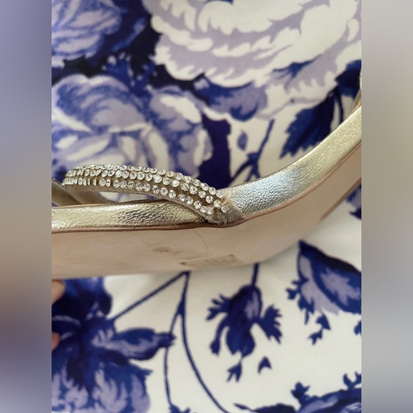 Sam Edelman Ronan Gold Strappy Sandals - Picture 10 of 15